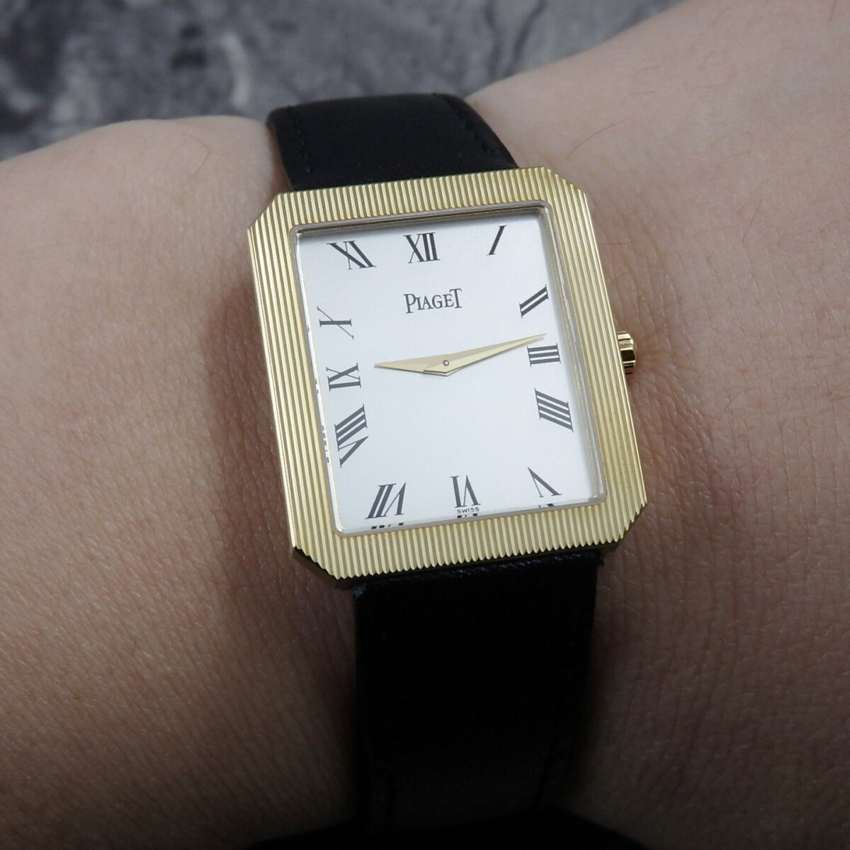 PIAGET プロトコール YG 希少 ローマ ダイヤル Cal.9P2