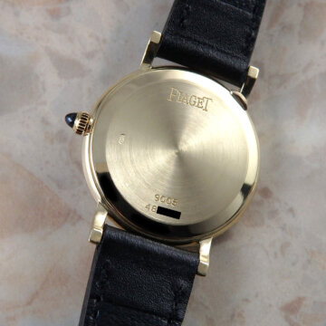 PIAGET レディース ヴィンテージウォッチ 9005 ローマンダイヤル 金無垢 ムーブメント