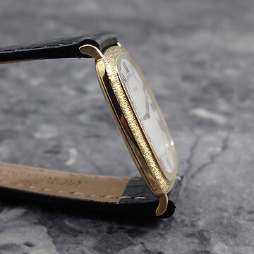 PIAGET ピアジェ Bark Finish 18K Gold Ref.9251 VINTAGE 背面