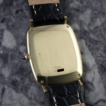PIAGET ピアジェ Bark Finish 18K Gold Ref.9251 VINTAGE 背面 ベルト