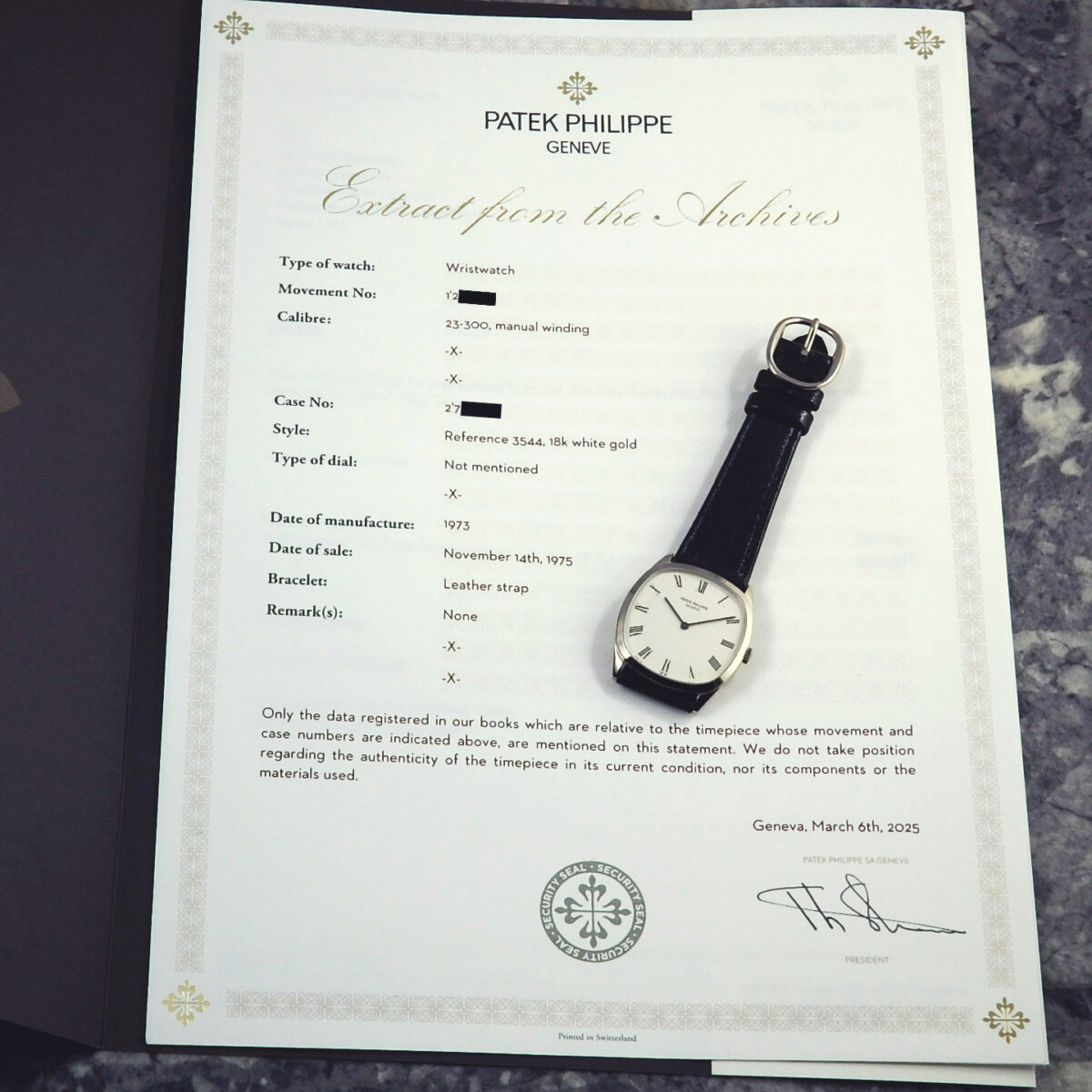 パテックフィリップ アンティーク PATEK PHILIPPE 希少 ビッグスクエア