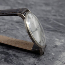 
                        パテック・フィリップ PATEK PHILIPPE カラトラバ 3538 18KWG 金無垢 GUBERIN ギュブラン Wネーム 1971年:画像3
          
        