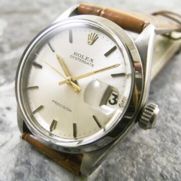 ROLEX・ロレックス OYSTERDATE/オイスターデイト Ref.6466 ボーイズ 正面全体