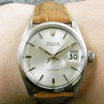ROLEX・ロレックス OYSTERDATE/オイスターデイト Ref.6466 ボーイズ 背面