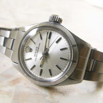 ロレックス・ROLEX オイスターパーペチュアル レディースサイズ  アンティーク 正面全体