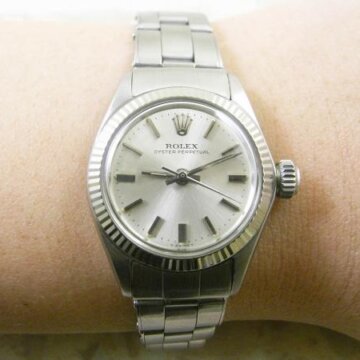 アンティーク ロレックス(ROLEX) レディース オイスターパーペチュアル 6619 背面