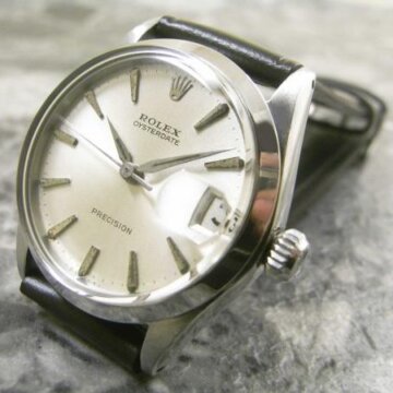 ROLEX・ロレックス OYSTERDATE/オイスターデイト Ref.6466 ボーイズ 正面全体