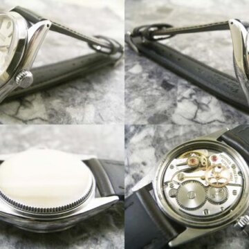 ROLEX・ロレックス OYSTERDATE/オイスターデイト Ref.6466 ボーイズ 側面 リューズ