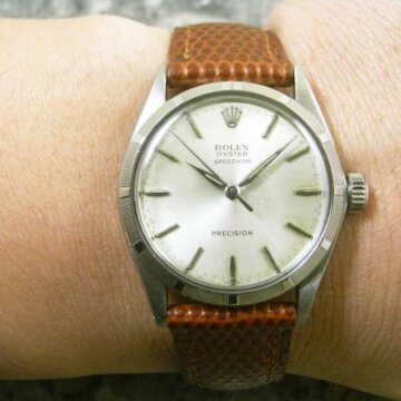 ROLEX/ロレックス・OYSTER SPEEDKING/オイスター・スピードキング 背面