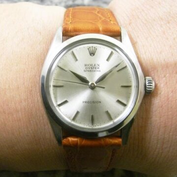 ROLEX/ロレックス・OYSTER SPEEDKING/オイスター・スピードキング 背面