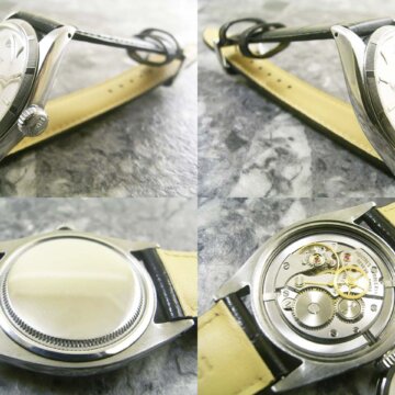 ROLEX ロレックス／OYSTER オイスター Ref.6427 エンジンターンドベゼル 側面 リューズ