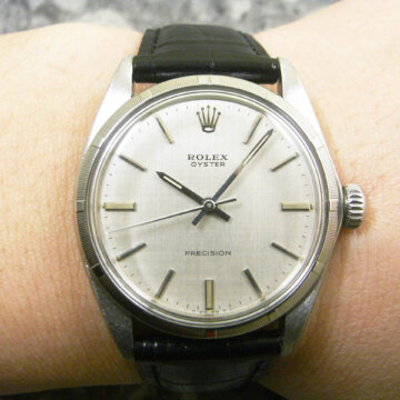 ROLEX ロレックス／OYSTER オイスター Ref.6427 エンジンターンドベゼル 背面