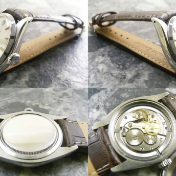 ROLEX ロレックス／OYSTER オイスター エンジンターンドベゼル 側面 リューズ