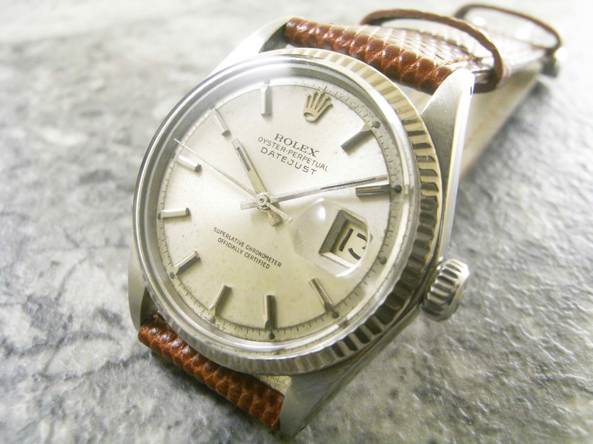 ROLEX・ロレックス Ref.1601 デイトジャスト フルーテッドベゼル 自動 ...