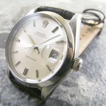 ROLEX ロレックス/Ref.6694/OYSTERDATE オイスターデイト シルバーダイヤル 1974年 正面全体