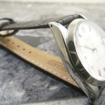 ROLEX ロレックス/Ref.6694/OYSTERDATE オイスターデイト シルバーダイヤル 1974年 背面
