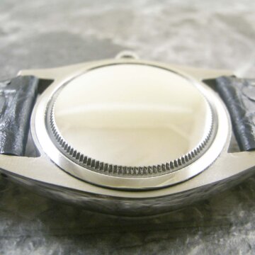 ROLEX ロレックス OYSTERDATE オイスターデイト Ref.6694 アルファハンド／クサビインデックス 手巻き 背面 ベルト