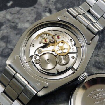 ROLEX ロレックス／OYSTE オイスター Ref.6426 シルバーダイヤル／ノンデイト／プレシジョン／純正ブレス ムーブメント
