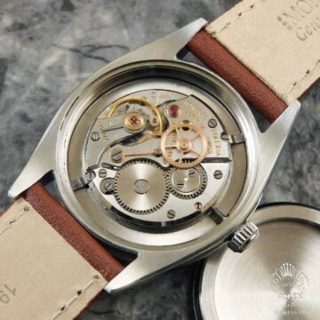 ROLEX ロレックス OYSTER DATE／オイスターデイト Ref.6494 赤黒カレンダー クサビインデックス ムーブメント