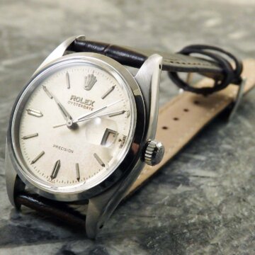 ROLEX ロレックス OYSTER DATE／オイスターデイト Ref.6494 赤黒カレンダー 正面全体