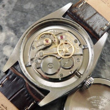 ROLEX ロレックス OYSTER DATE／オイスターデイト Ref.6494 赤黒カレンダー ムーブメント