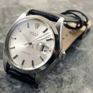 ROLEX／ロレックス Ref.6694 OYSTERDATE／オイスターデイト シルバーダイヤル 正面全体