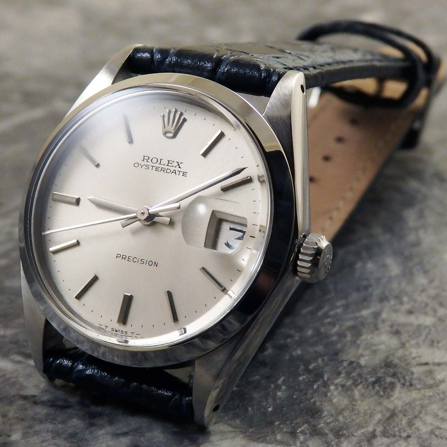ROLEX OYSTERDATE 6694 手巻き時計 シルバー ROLEX ロレックス／Ref.6694 OYSTERDATE／オイスターデイト シルバー