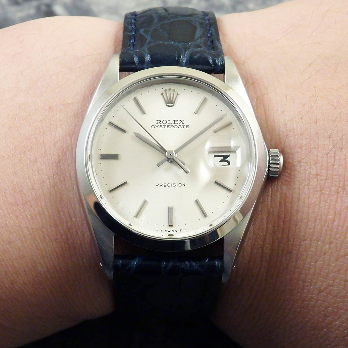 ROLEX ロレックス／Ref.6694 OYSTERDATE／オイスターデイト シルバー