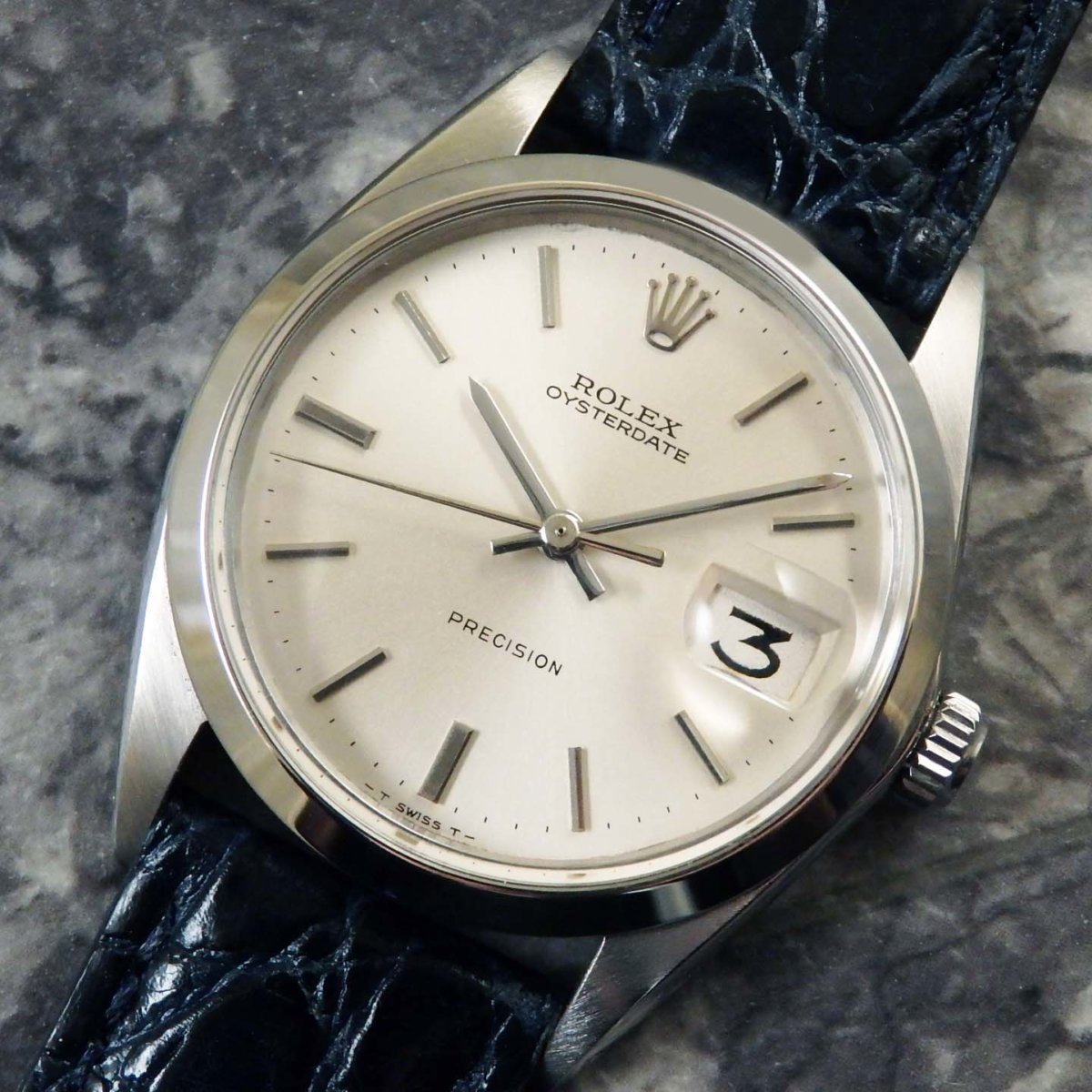 ROLEX ロレックス／Ref.6694 OYSTERDATE／オイスターデイト シルバー ...