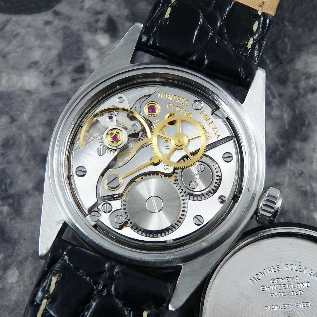 1967年製 (OH済み) Rolex ボーイズ オイスターデイト 6466 - 時計