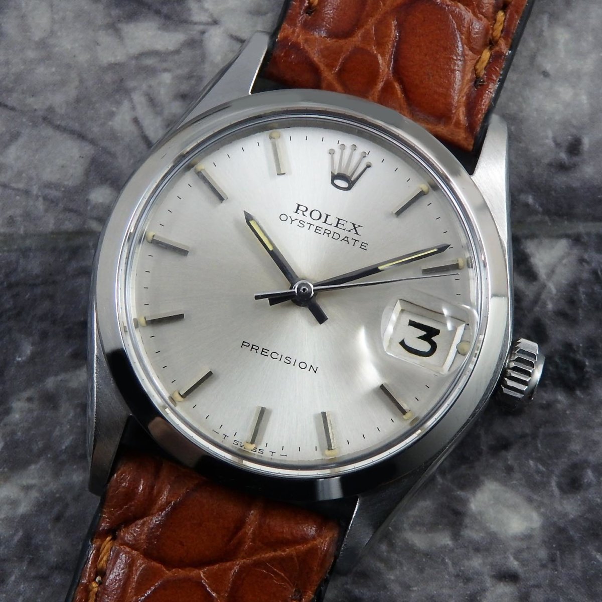 ROLEX オイスターデイト Ref.6466 アンティーク品 メンズ 腕時計