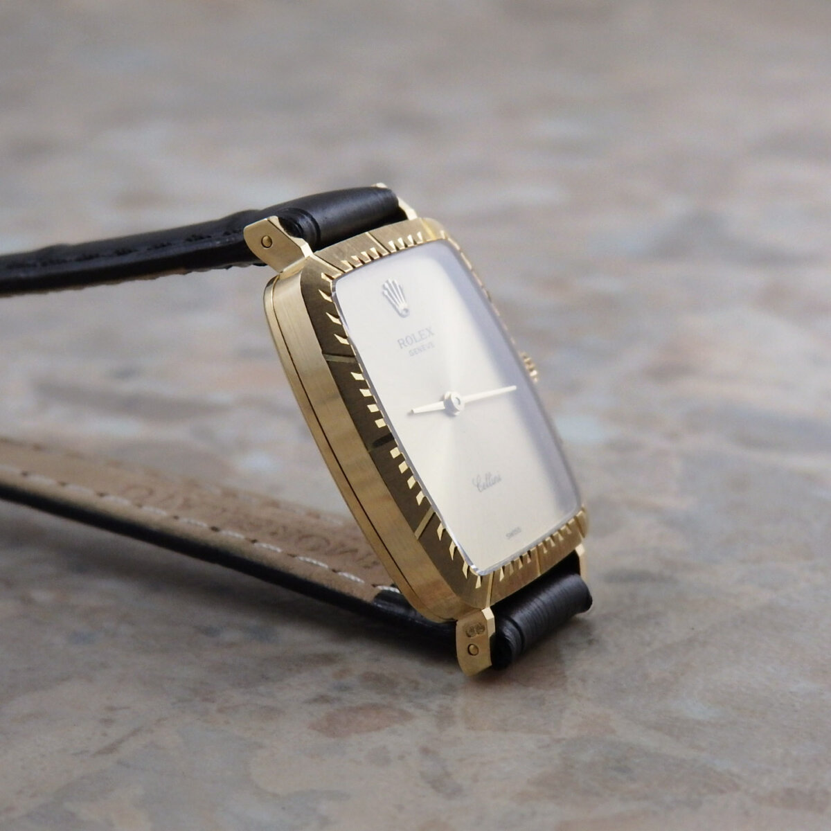 ロレックス CELLINI チェリーニ 18金無垢 オリジナルダイアル トノー