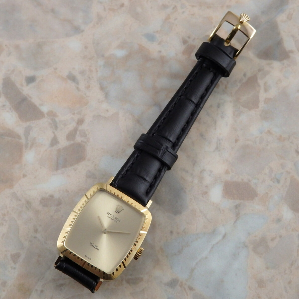 ロレックス CELLINI チェリーニ 18金無垢 オリジナルダイアル