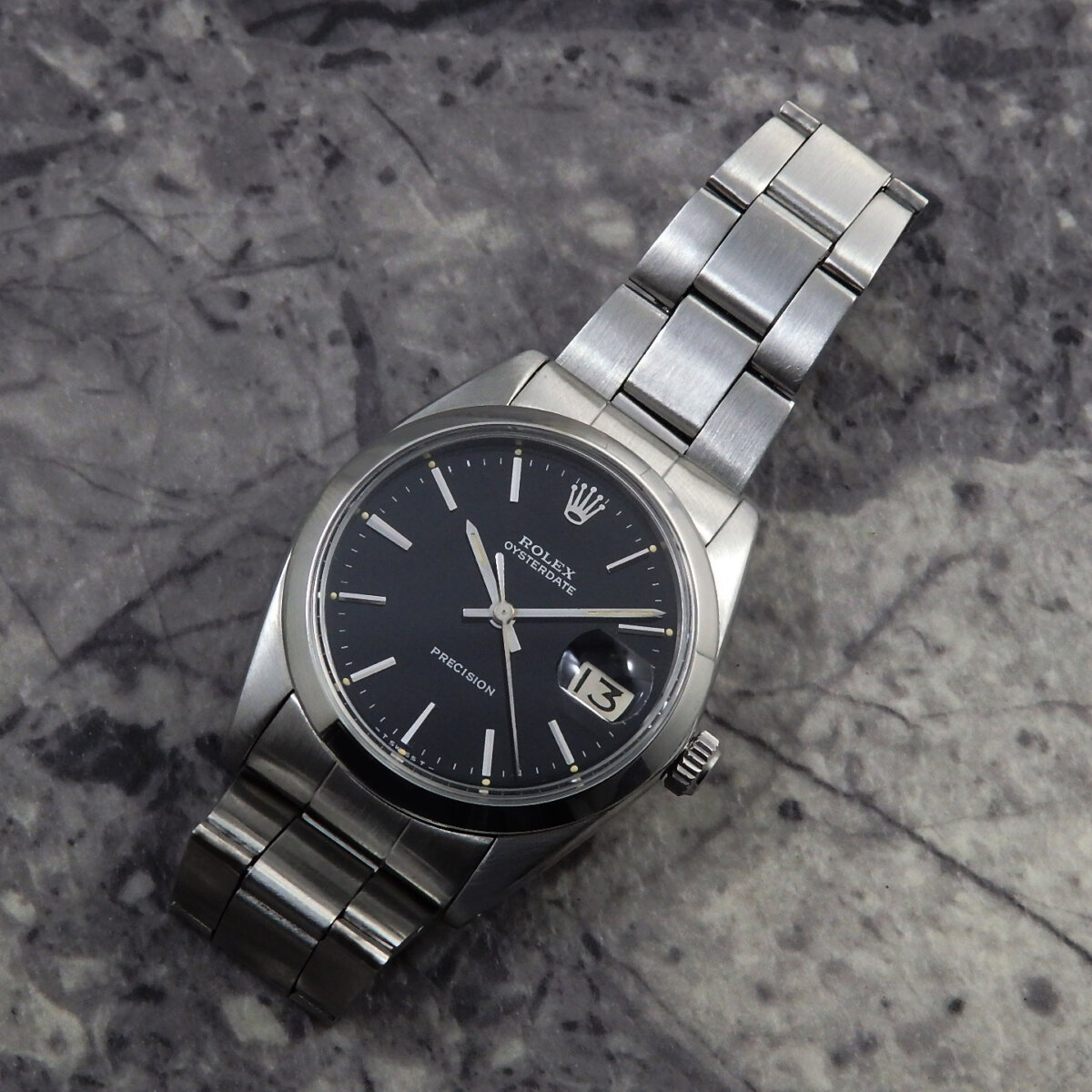 ロレックス REF.6694 OYSTER DATE オイスターデイト ブラックダイヤル
