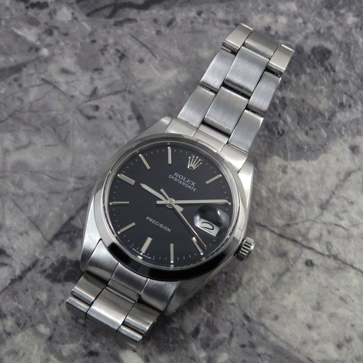 ROLEX オイスターデイト REF.6694 OYSTER DATE ブラック 手巻き 