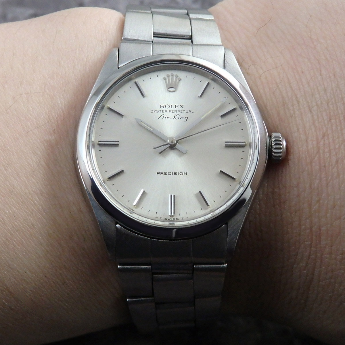 SELECT INC. [ROLEX エアキング Air - King オリジナル.シルバー