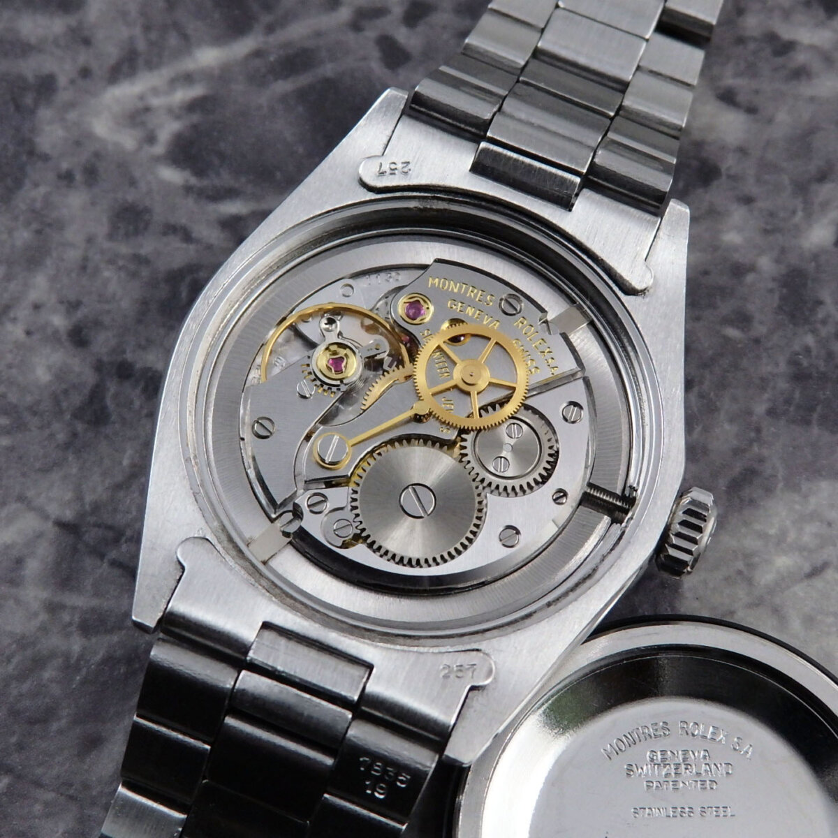 ROLEX ロレックス OYSTER オイスター Ref.6427 エンジンターンドベゼル Cal.1225 |  アンティーク時計の販売ならアンティークウォッチライフ