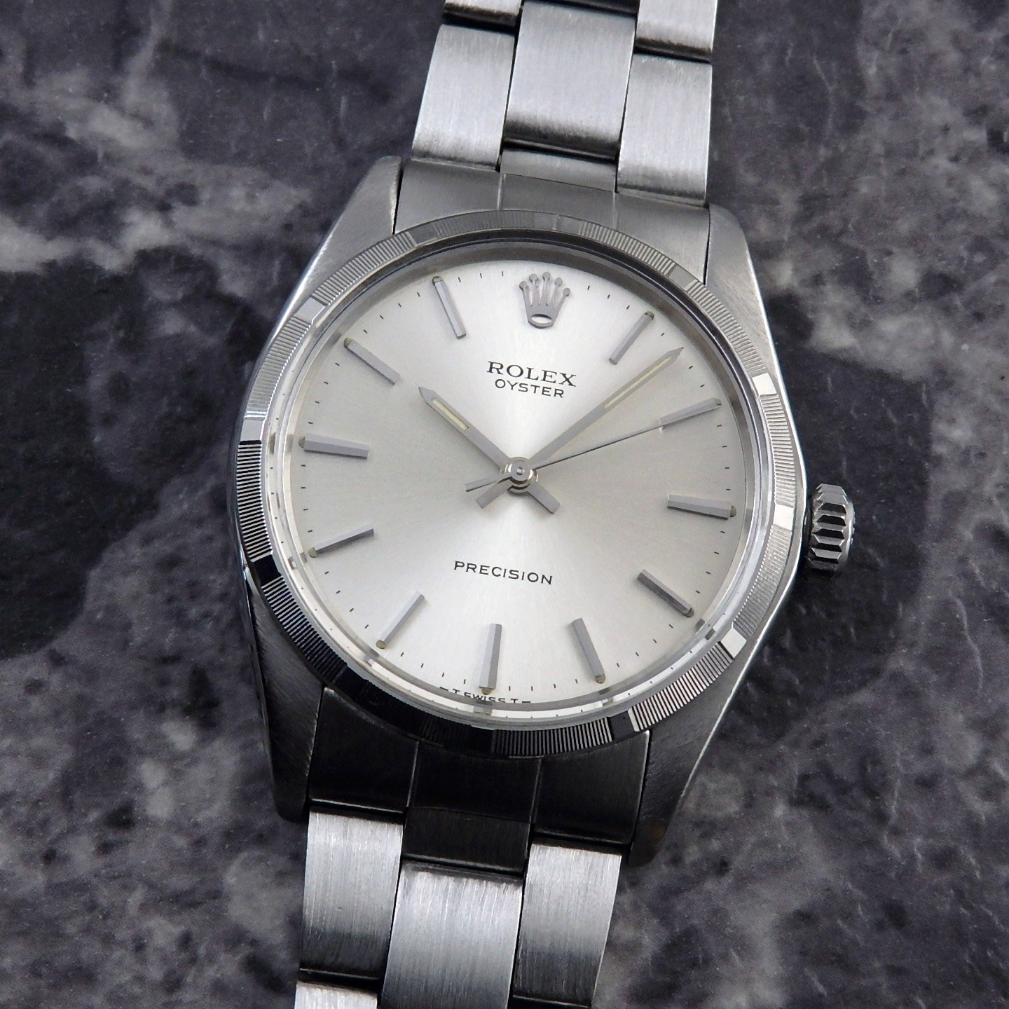 ROLEX ロレックス OYSTER オイスター Ref.6427 エンジンターンドベゼル Cal.1225 |  アンティーク時計の販売ならアンティークウォッチライフ