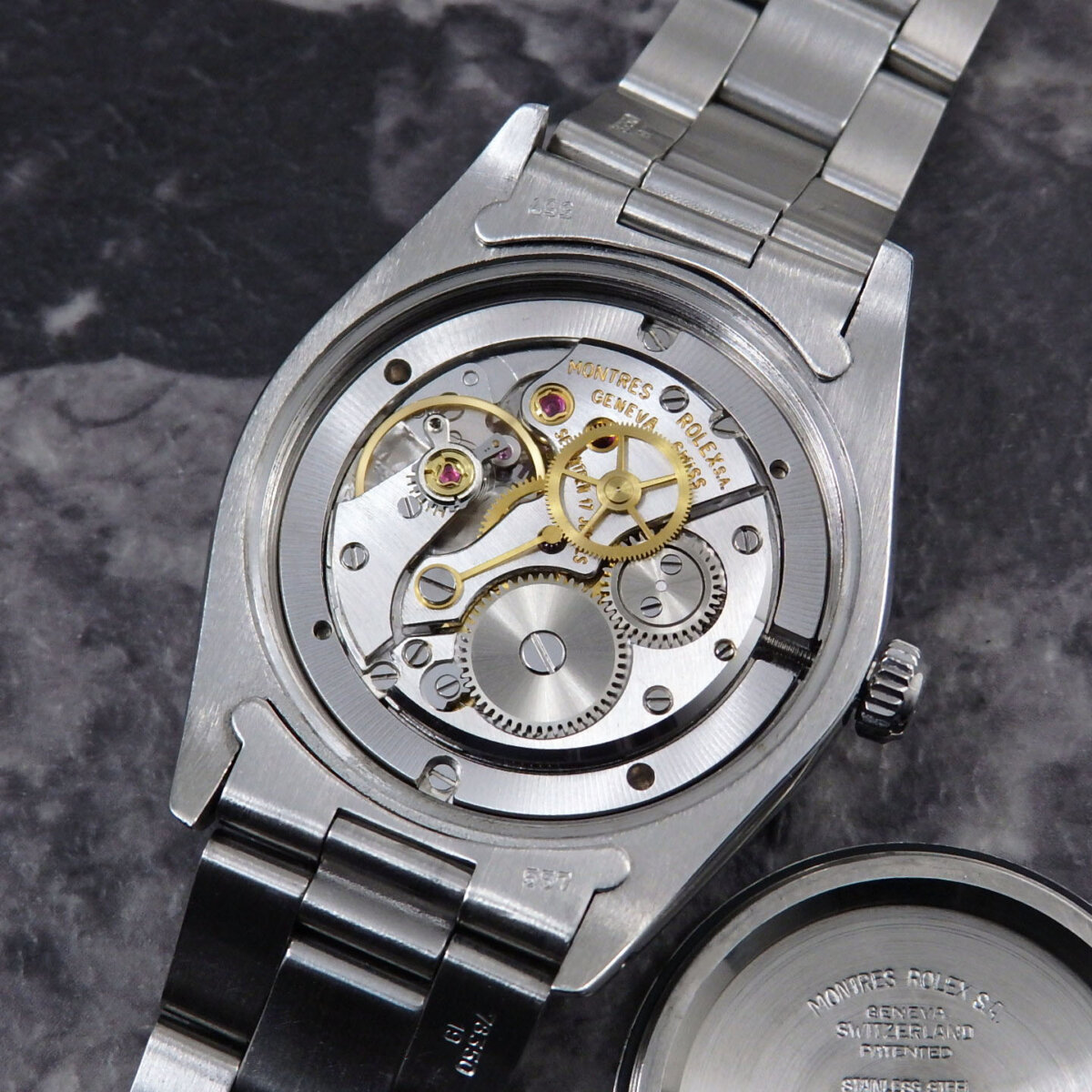 ロレックス オイスターデイト プレシジョン 6694 手巻 シャンパン