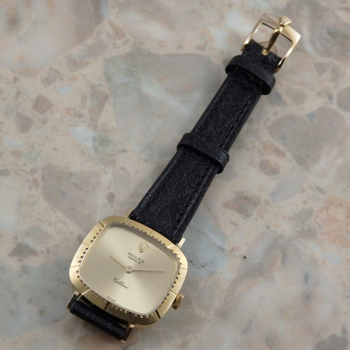 ロレックス CELLINI チェリーニ 18金無垢 オリジナルダイアル