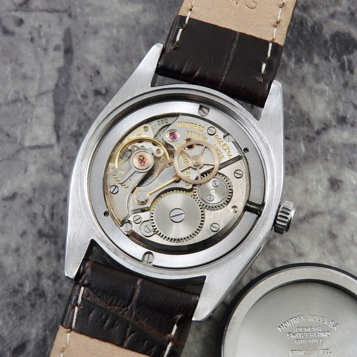 ロレックス 1965年製 オイスターデイト Ref.6694 ブラックフェイス