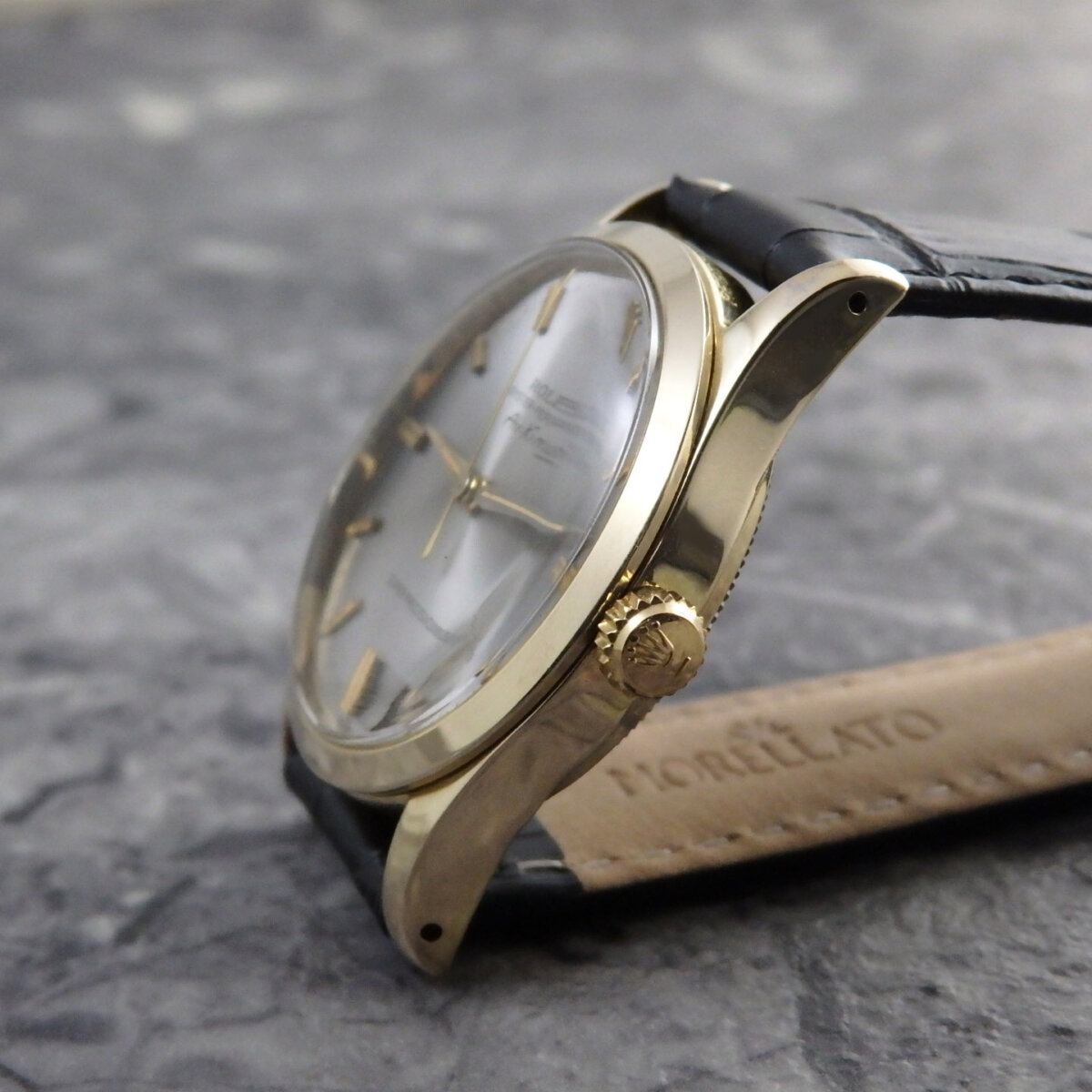 希少 ROLEX Ref.5506 エアキング ゴールド メンズ ビンテージ Rolex - Air King - Ref. Rolex - 5506 希少 ROLEX Ref.5506