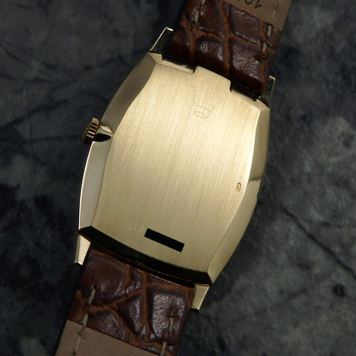 ロレックス チェリーニ Cellini 3807 トノー型ケース 18K YG