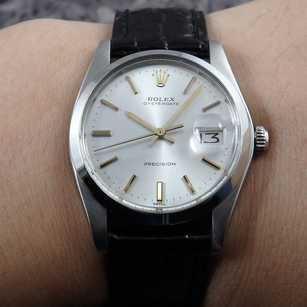 Rolex 6694 オイスターデイト　1977年　美品 ロレックス オイスターデイト 1977年製 箱ギャラ付き Ref.6694