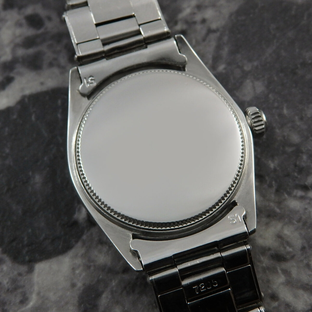 ロレックス オイスター スピードキング Ref.6430 ブラックミラー