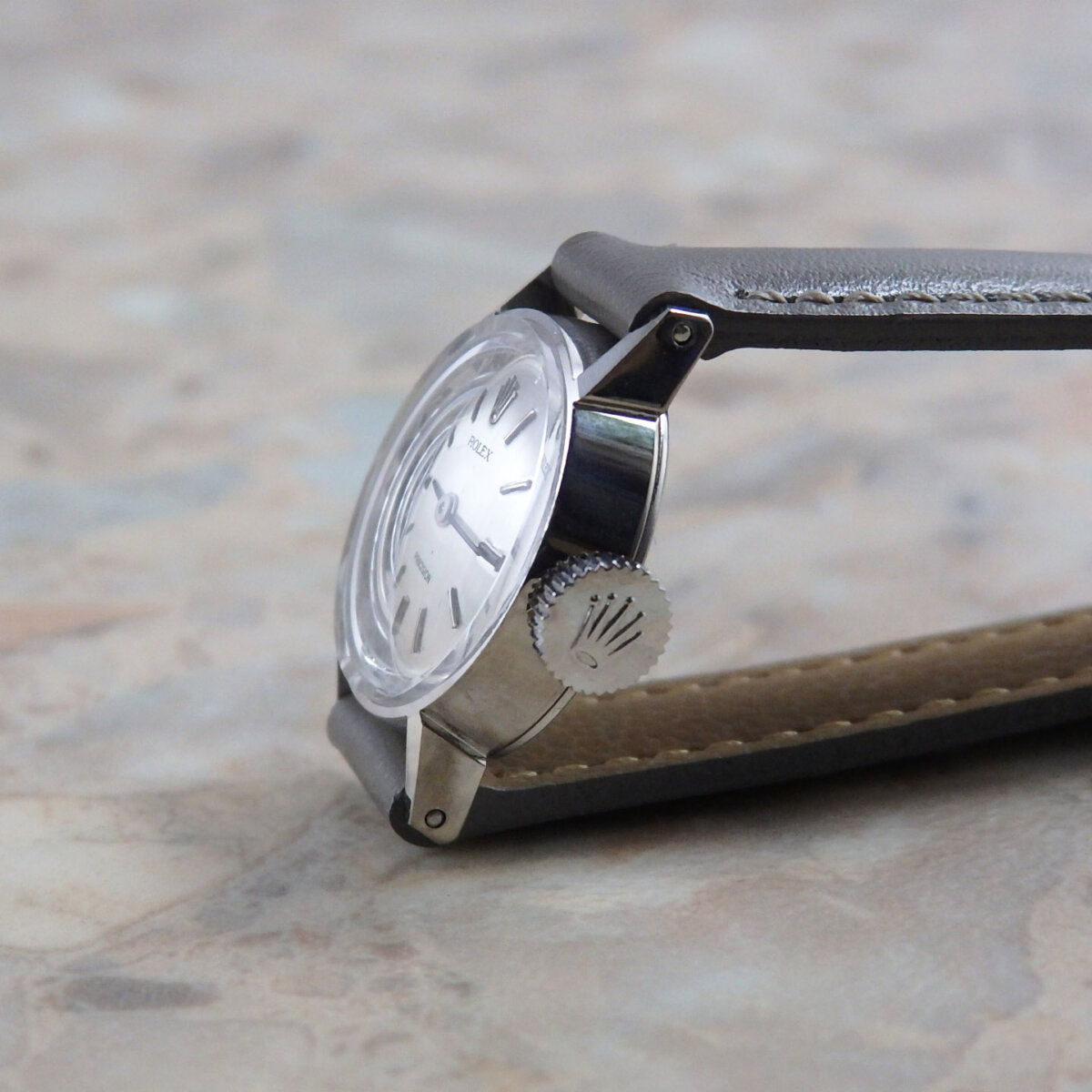 ロレックス レディース 時計 2637 カットガラス Cal.1400 プレシジョン K18 ゴールド 手巻き 腕時計 金無垢 ROLEX |  アンティーク時計の販売ならアンティークウォッチライフ