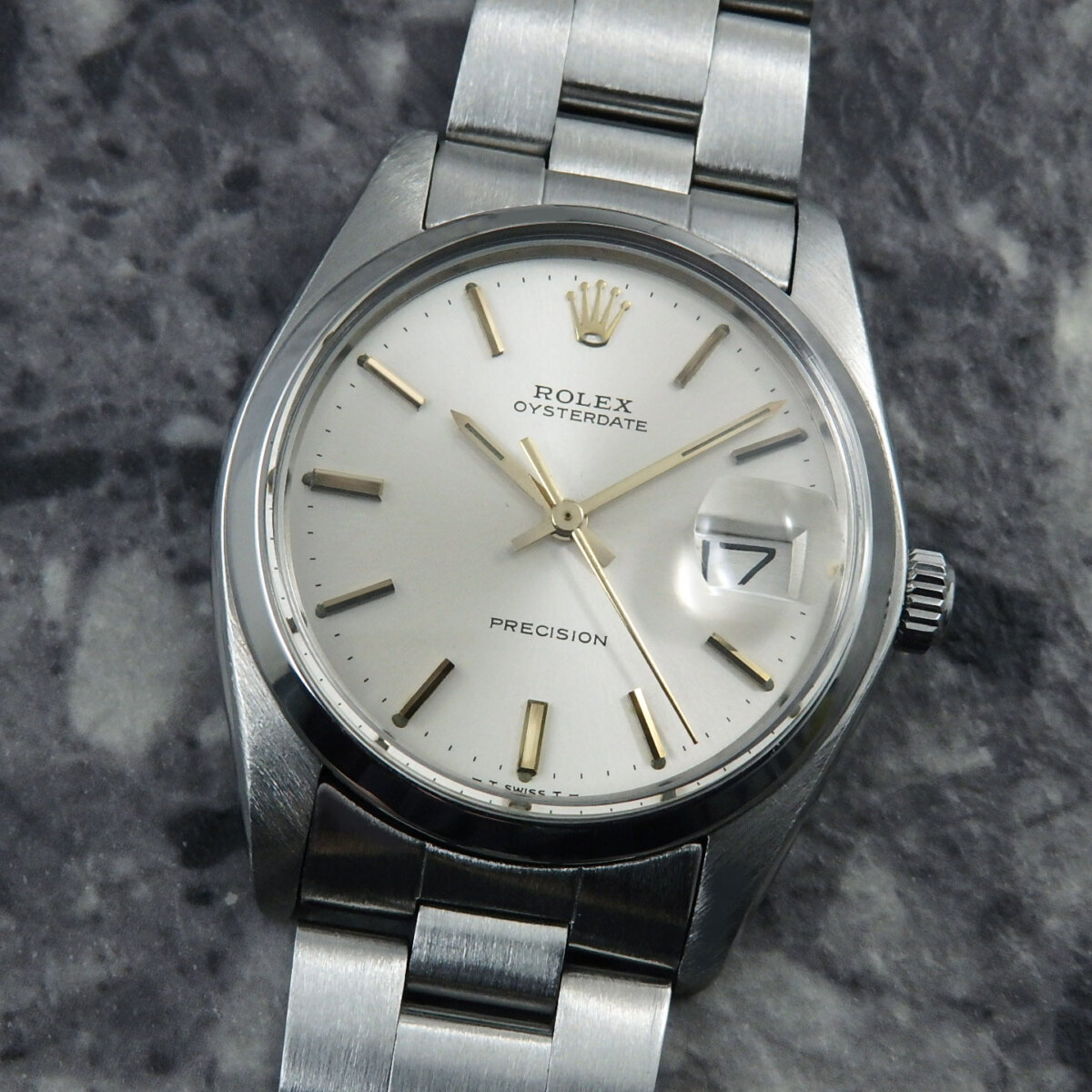 ROLEX OYSTER DATE ロレックス オイスターデイト 6694 ゴールドカラー 