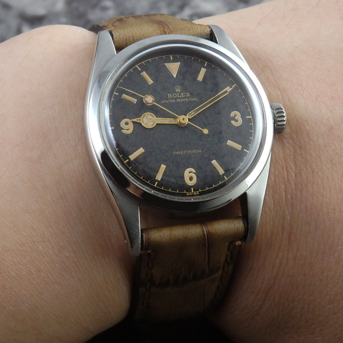 ロレックス オイスターパーペチュアル エクスプローラー 希少 Ref.6150