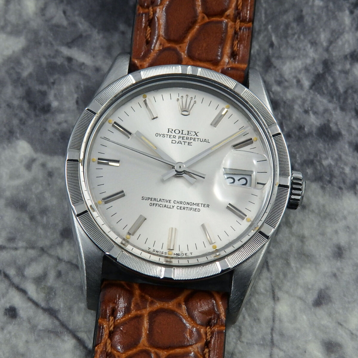 ROLEX ロレックス 15010 Oyster Perpetual オイスターパーペチュアル シルバー 1980年代 自動巻き J51081