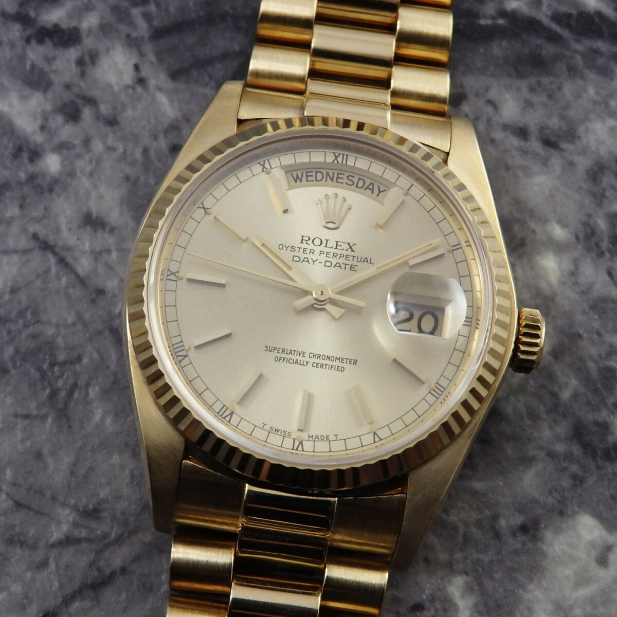 ロレックス Rolex デイデイト 18039 18239 18k ベルト コマ - 腕時計 ...